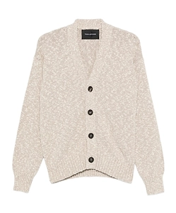Long-Sleeved Knitted Cardigan