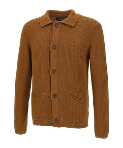 Tagliatore Paulie Textured Knit Cardigan