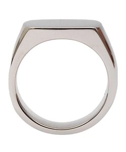 Tom Wood Signet Sterling Silver Ring