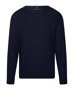 Flag Embroidery Round Neck Sweater