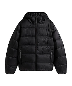 Tjm Hooded Logo Puffer Coat