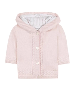Tartine Et Chocolat Hooded Knitted Cardigan