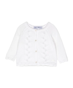Tartine Et Chocolat Perforated Detailed Buttoned Cardigan