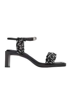 Tommy Hilfiger Soho Braided Mid-Heel Sandals