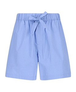 Tekla Pinstriped Drawstring Shorts