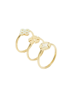 Charm-Embellished Ring