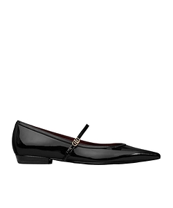 Double T-Buckle Ballet Flats