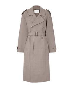 Bleecker Woven Trench Coat