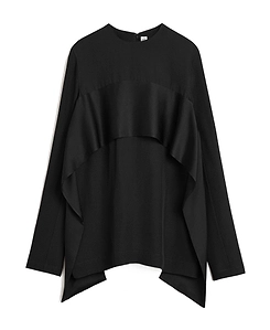 TotÊMe Rear-Tie Fastened Long-Sleeved Top