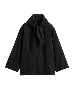 TotÊMe Scarf Detailed Long Sleeved Jacket