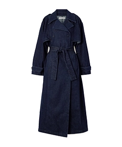 Nikola Denim Trench Coat