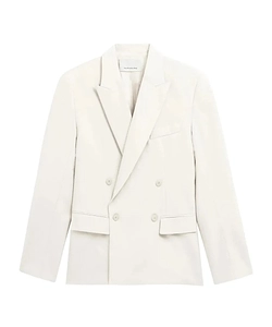 The Frankie Shop Double Breasted Tailored Blazer