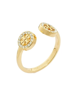 Tory Burch Miller Pavé Open Ring
