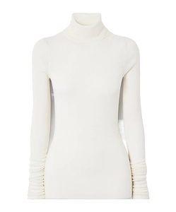Utica Wool And Silk-Blend Turtleneck Sweater