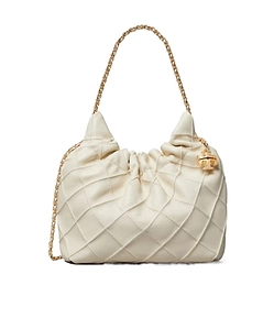 Tory Burch Mini Fleming Drawstring Hobo Bag