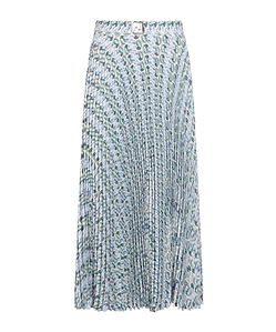 Tory Burch Pleated Midi Skirt
