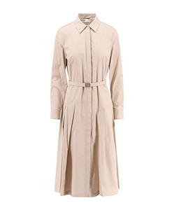 Tory Burch Pleated Shirt Dress