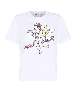 Tory Burch Printed Short Sleeve T-Shirt