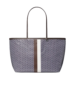 Tory Burch Racer Patterned Tote Bag