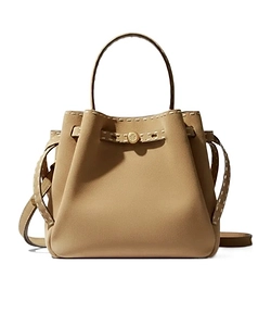 Tory Burch Romy Stitch-Trim Bucket Bag