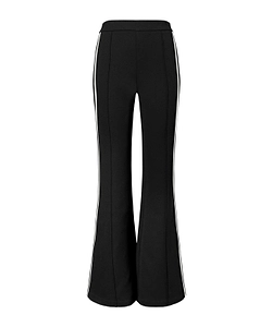 Tory Burch Striped High-Waisted Trousers