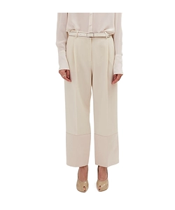 Tory Burch Straight-Leg Two-Toned Tailored Pants