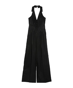 Collared Belted Jumpsuit