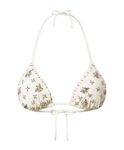 Embroidered Bikini Top