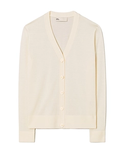 Tory Burch V-Neck Button-Up Cardigan