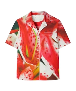 Floral-Print Shirt