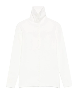 TotÊMe Buttoned High-Neck Knitted Cardigan