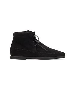 High-Top Moccasin-Style Leather Boots