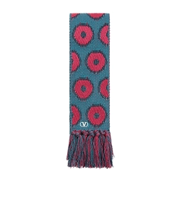 Antibes Cotton Scarf With Fringe