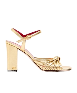 Annet Laminated Nappa Sandal 90Mm