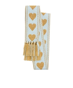 Antibes Scarf With Metallic Fibre