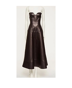 Brown-Black Dress