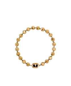 Faceted-Sphere Bead Necklace