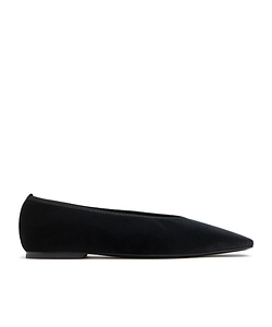 Square-Toed Ballet Flats