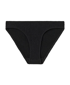 Smocked-Finish Bikini Bottoms