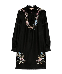 Floral Embroidered Dress