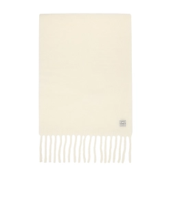 Tassel Wool Blend Scarf