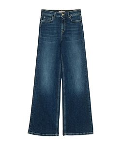 Twinset	Five-Pocket Wide-Leg Jeans