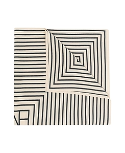 TotÊMe Geometric Printed Finished Edge Scarf