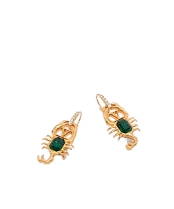 Gardienne Earrings In Metal, Crystals And Glass