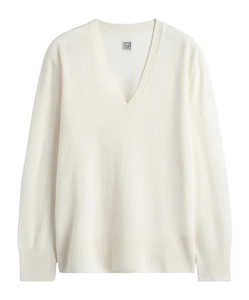 TotÊMe V-Neck Knitted Jumper