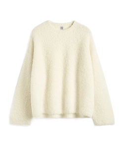 TotÊMe Bouclé Crewneck Jumper