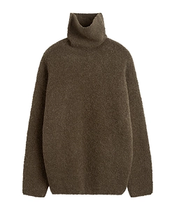 TotÊMe Bouclé Turtleneck Jumper