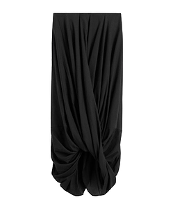 TotÊMe Cocoon Draped Midi Skirt