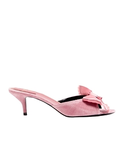 Valentino Marie A Velvet Slide Sandals