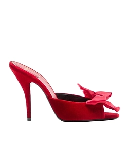 Marie A Velvet Slide Sandal 105Mm